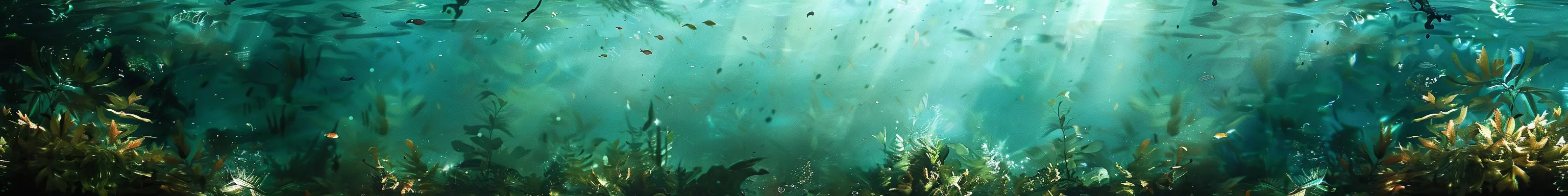 Seaweed, as seen underwater